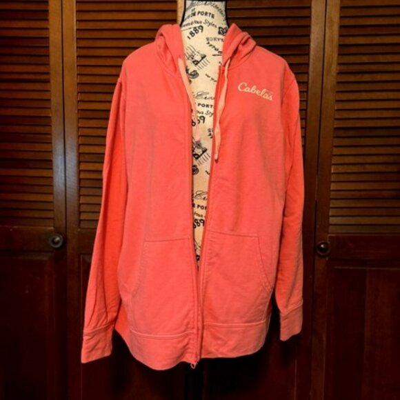 Women's Cabela's Cotton Hoodie - Zip Front Size 2XL - Picture 1 of 6